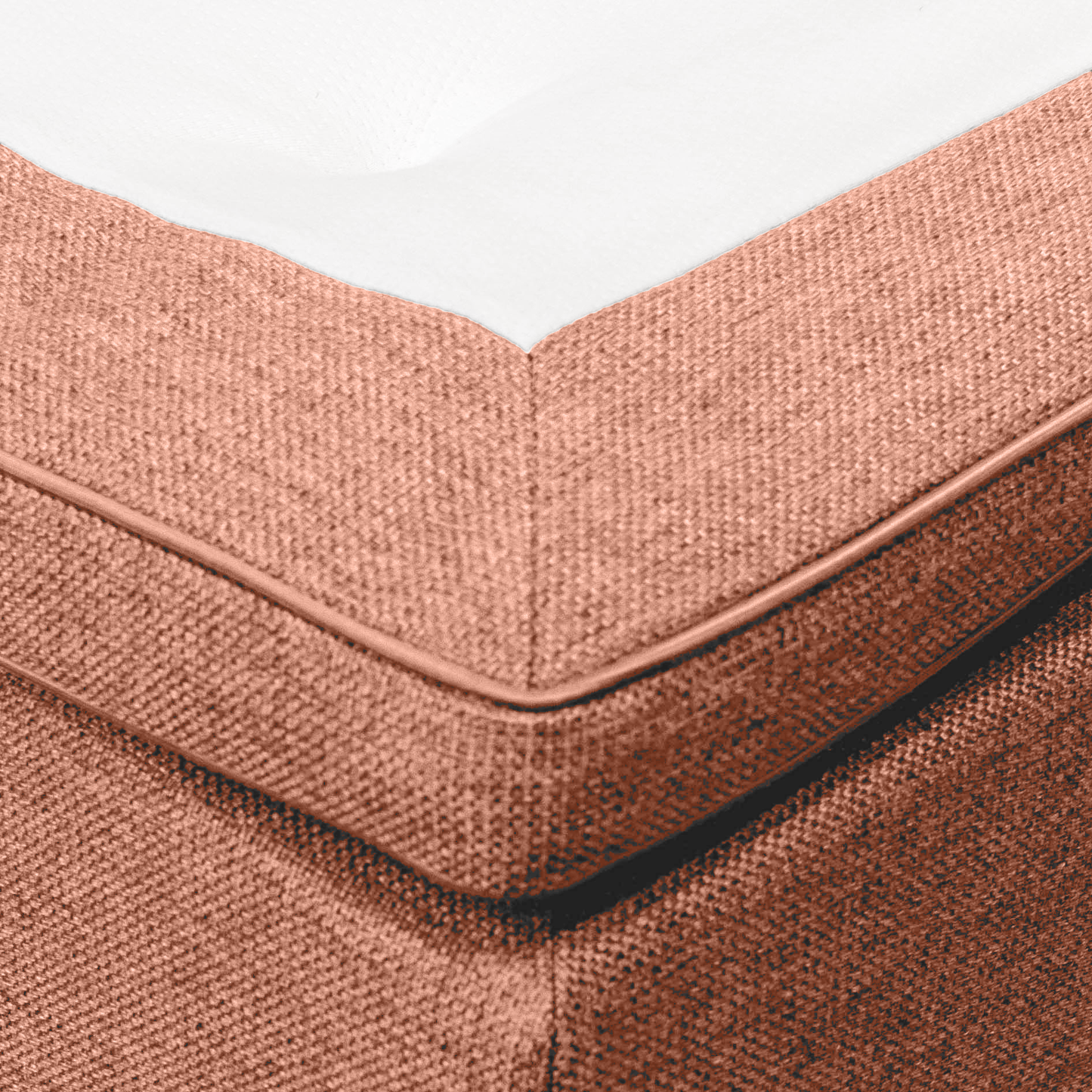 Kontinentinė lova Uni rožinė 120x200