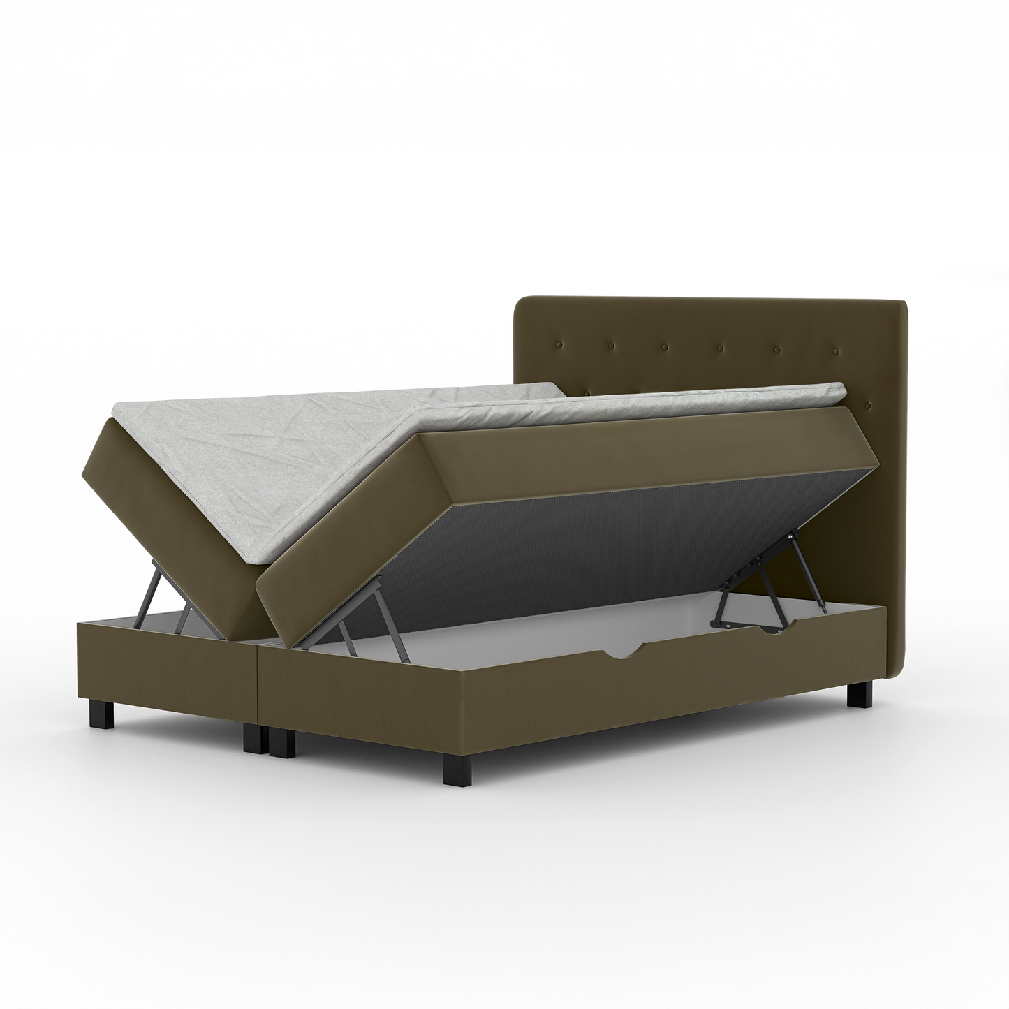 Storage bed Oliiv 160x200