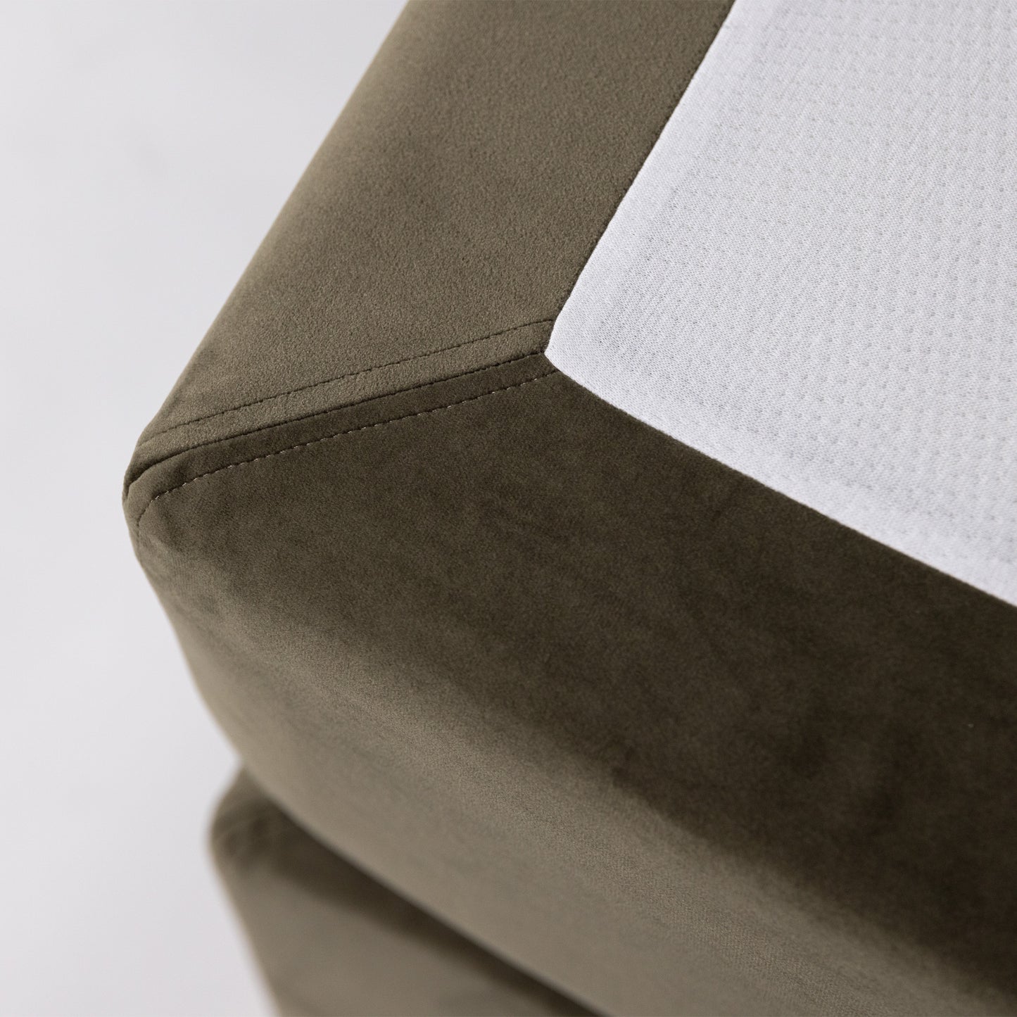 Continental bed Olive 160x200, without headboard