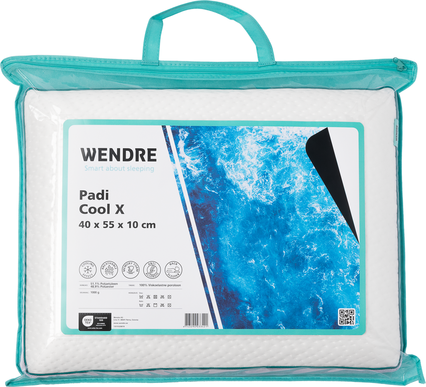 Pillow Cool X 40x55x10