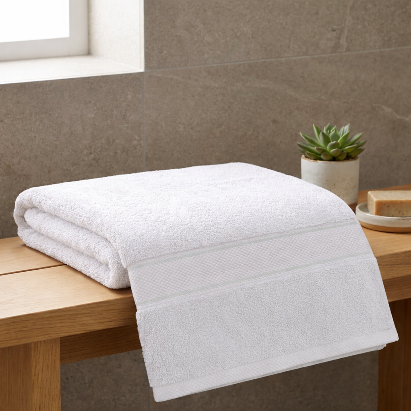 Frotē dvielis 70×140 kokvilna 600gsm balts