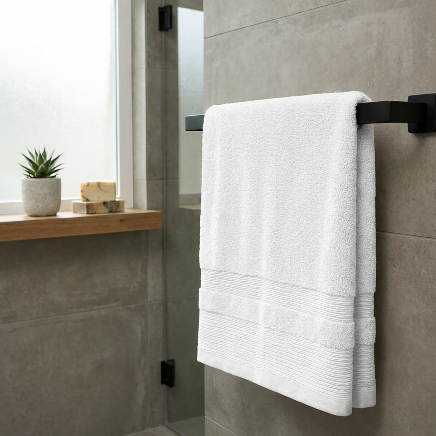 TERRY TOWEL 100x150 EGYPTION GSM 600 WHITE