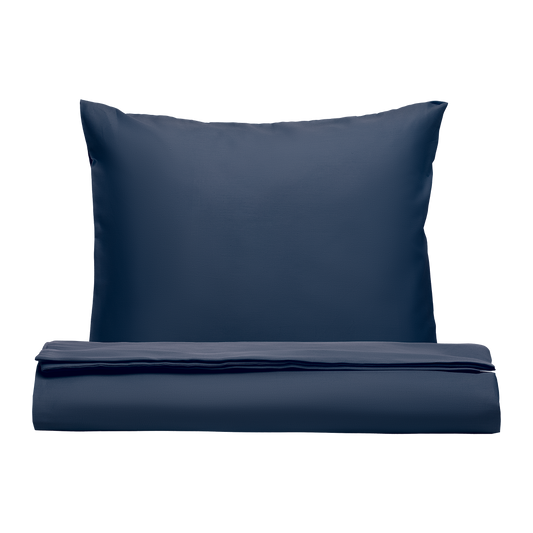 PHB Silky Satin patalynės komplektas Blue 150x210/50x60