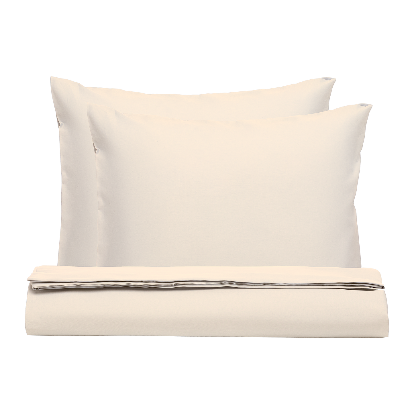 PHB Silky Satin patalynės komplektas Light Cream 200x220/50x60x2