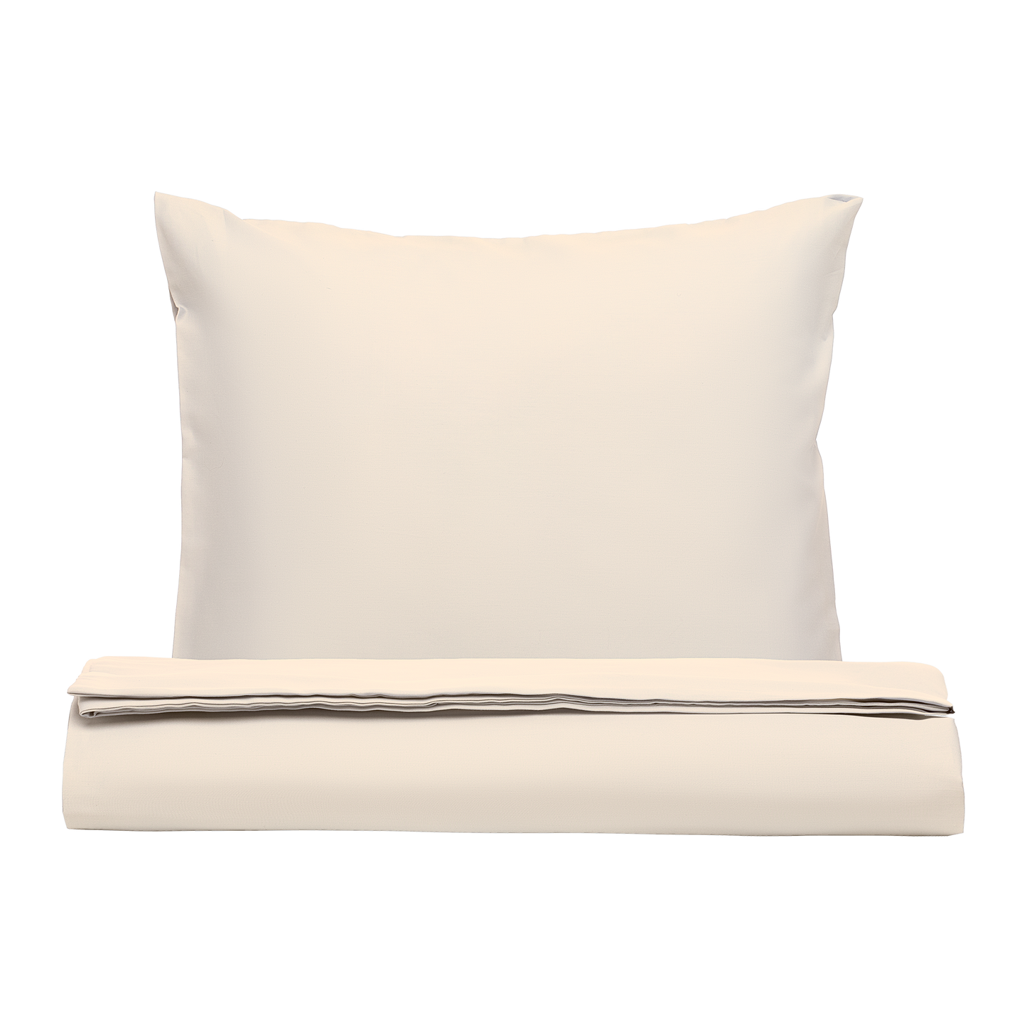 PHB Silky Satin patalynės komplektas Light Cream 150x210/50x60