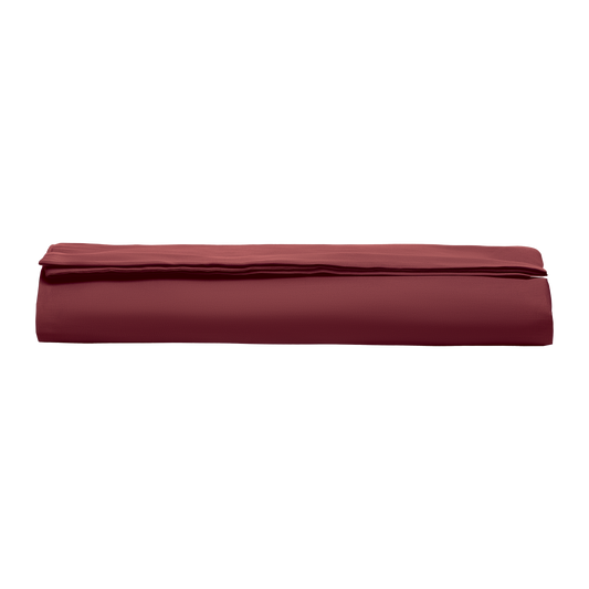 PHB Silky Satin Bed Sheet Ruby Wine 220x240