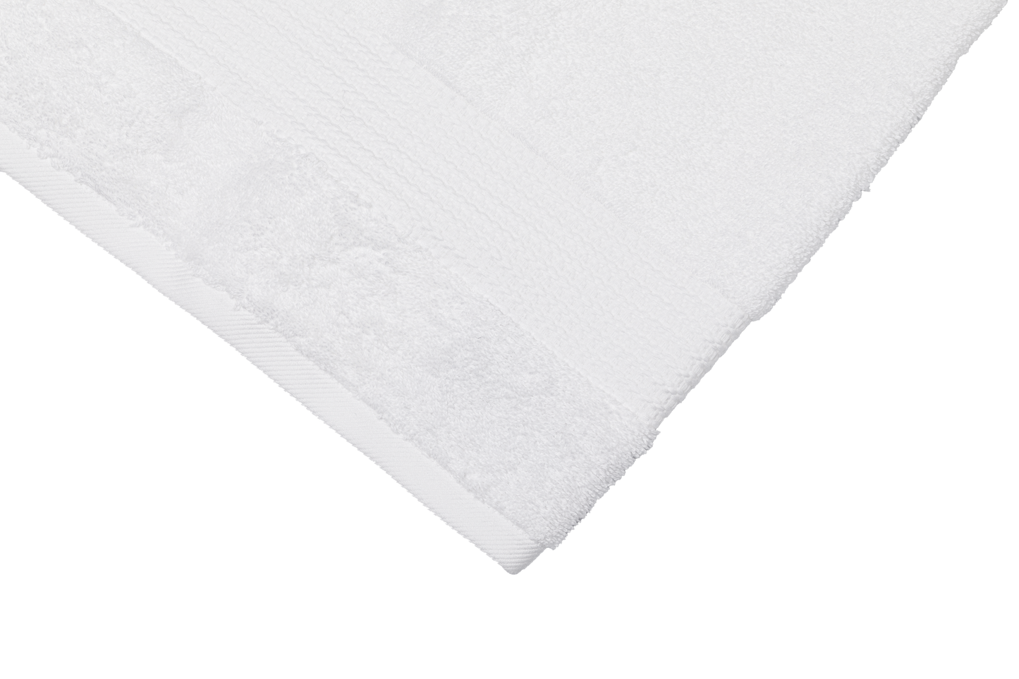TERRY TOWEL 50X100 BAMBOO GSM 600 WHITE