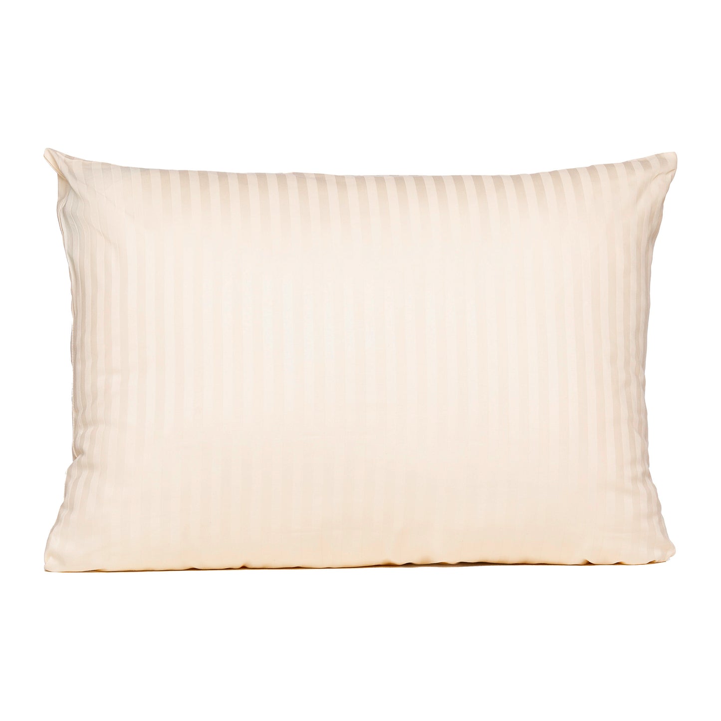 PHB Silky Satin Pillowcase Striped Pearl 50x60