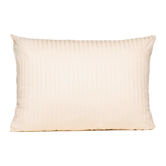 PHB Silky Satin Pillowcase Striped Pearl 60x80