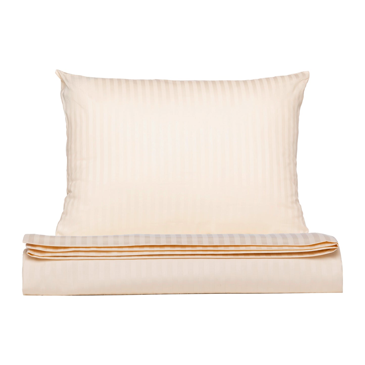 PHB Silky Satin Bedding set Striped Pearl 150x210/50x60