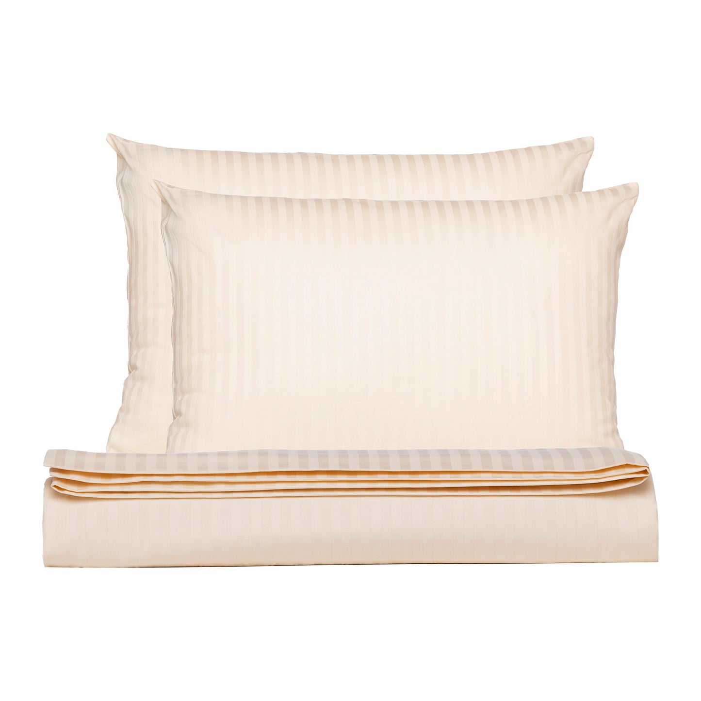 PHB Silky Satin Bedding set Striped Pearl 200x220/50x60x2