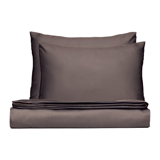 PHB Silky Satin patalynės komplektas Cacao 200x220/50x60x2