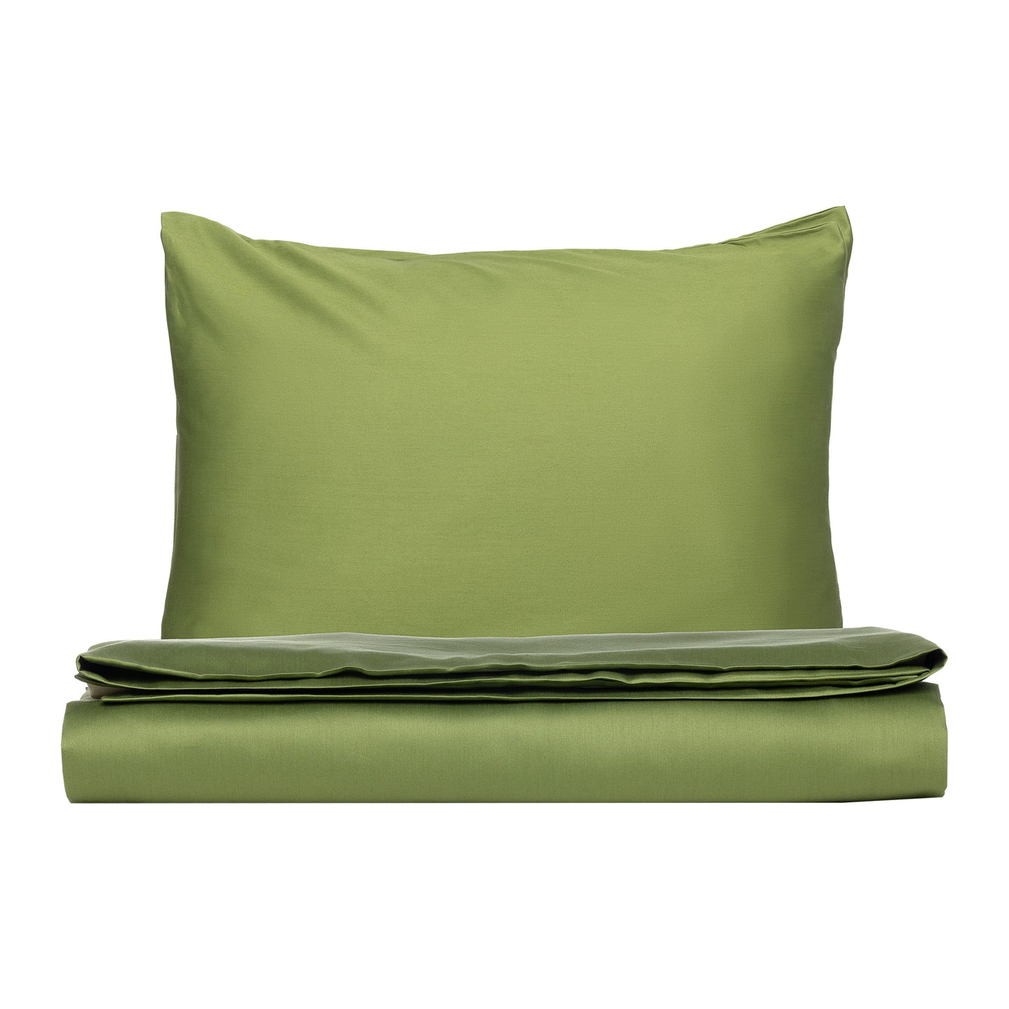 PHB Silky Satin voodipesukomplekt iguaaniroheline 150x210/50x60