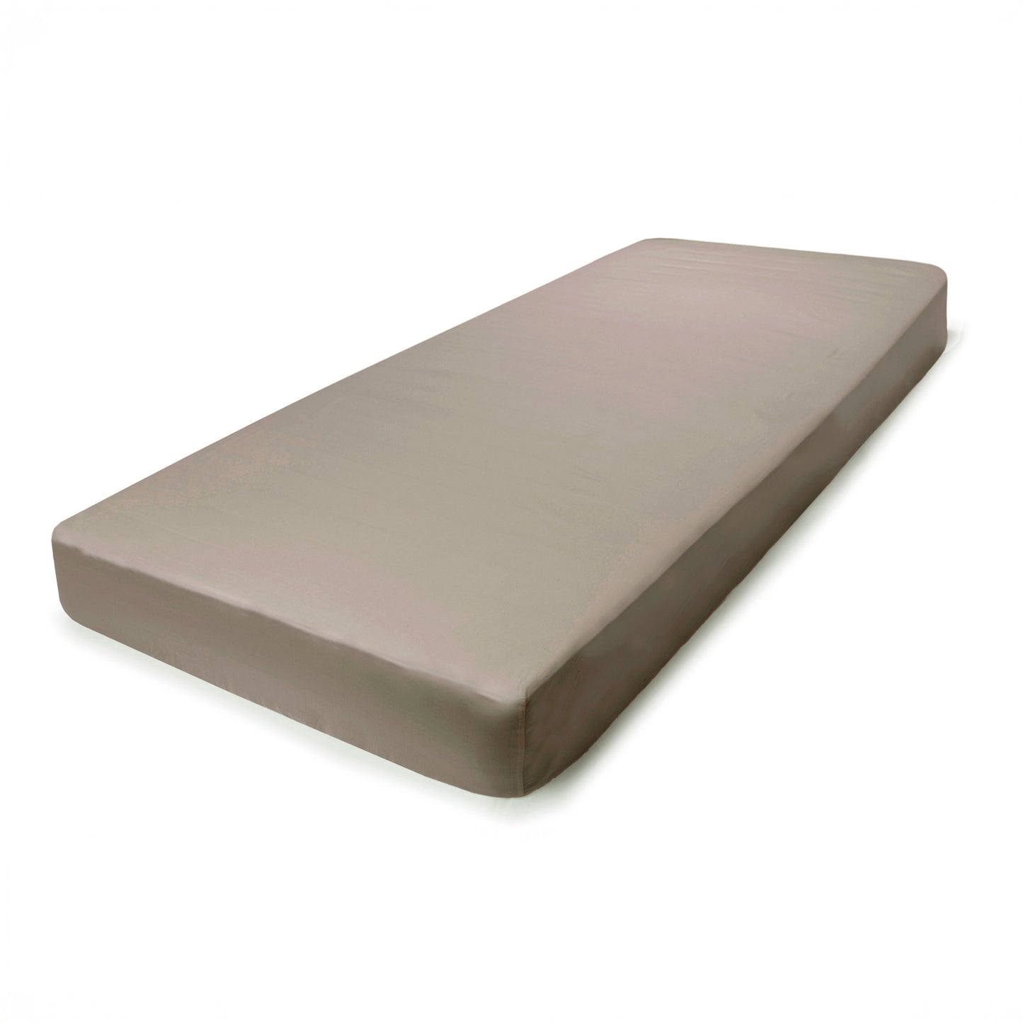 PHB Silky Satin kummiga voodilina Silver Grey 90x200x25