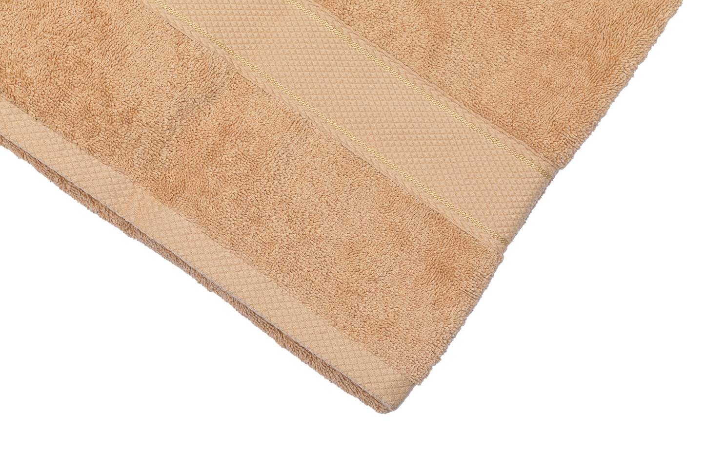 TERRY TOWEL 50X70 100% COTTON GSM 600 BEIGE