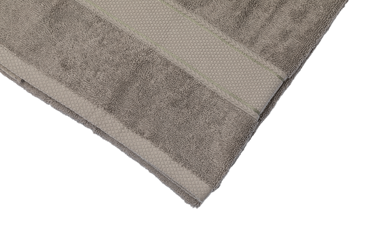 TERRY TOWEL 50X70 100% COTTON GSM 600 LIGHT GREY