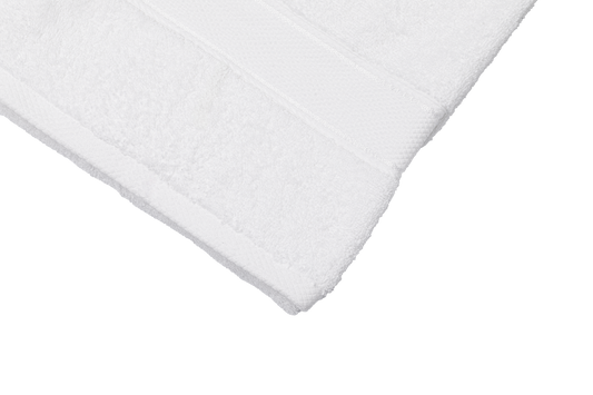 TERRY TOWEL 50x70 100% COTTON GSM 600 WHITE