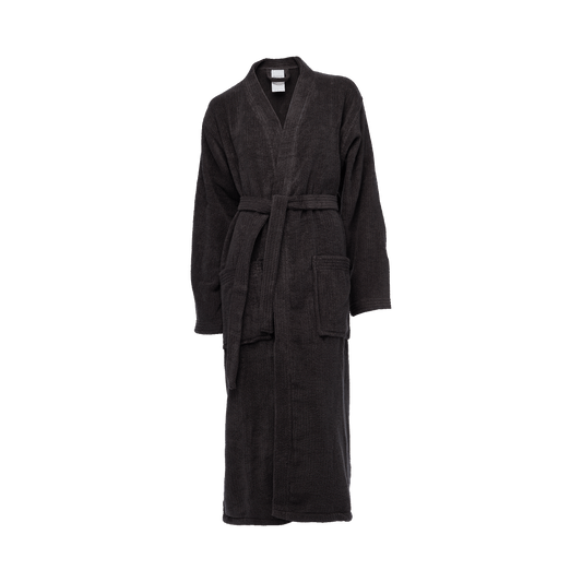 Hommikumantel XL/XXL, 100% puuvill, hall