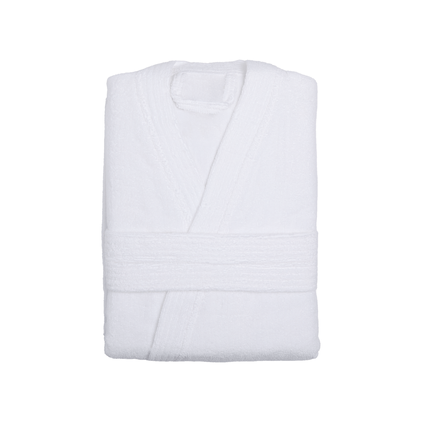 Bathrobe XS/S, 100% cotton, white