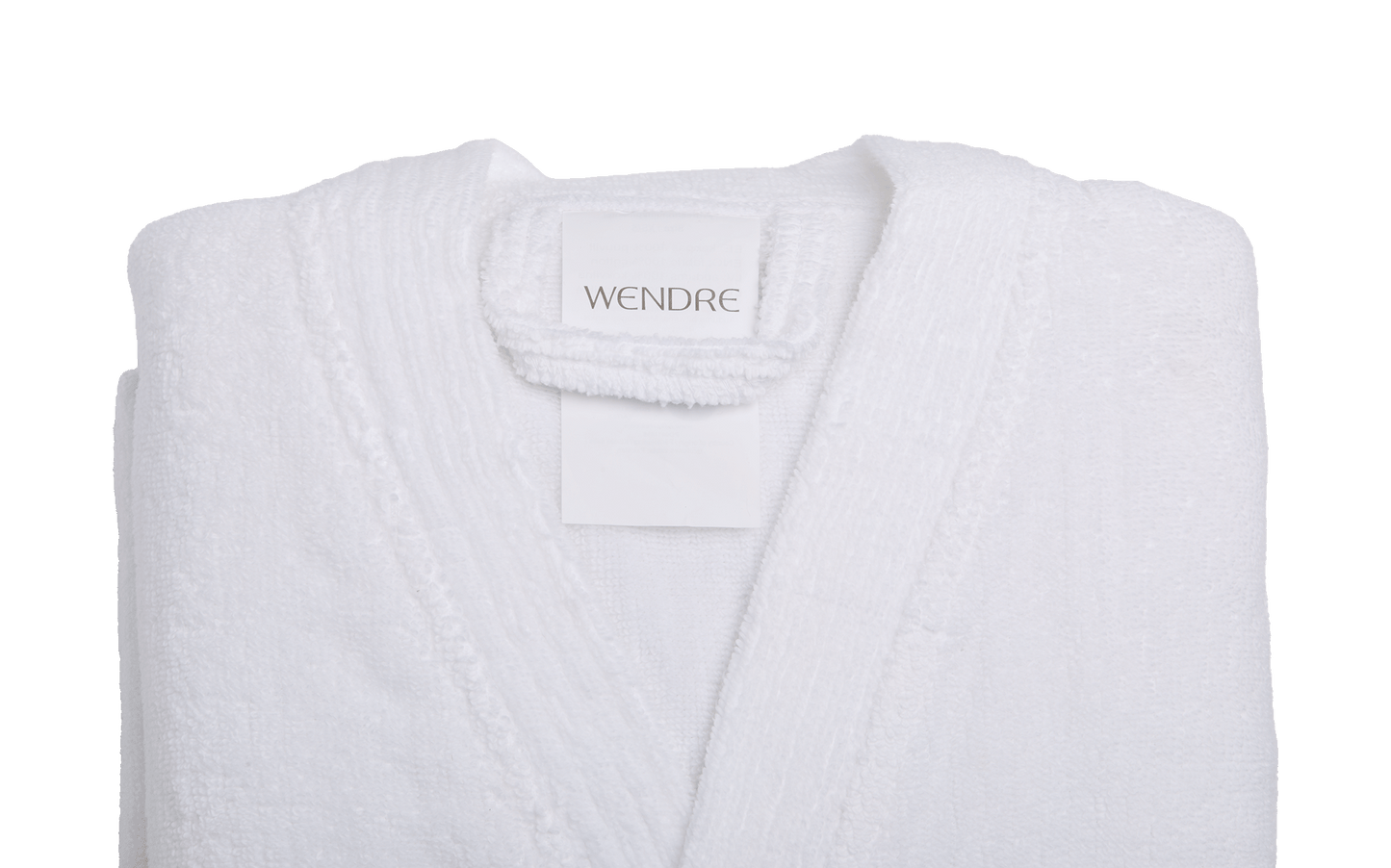 Bathrobe XS/S, 100% cotton, white
