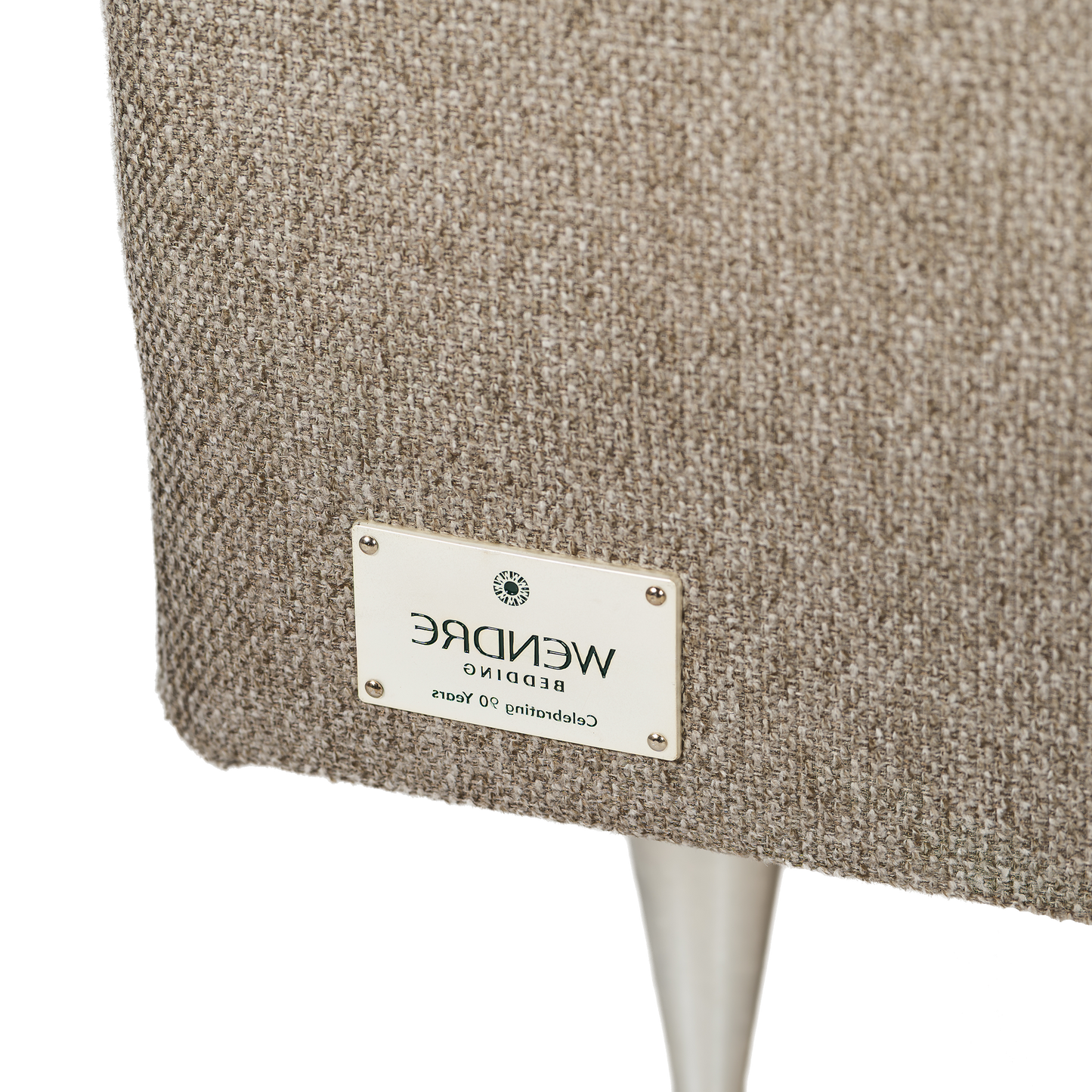 Wendre 90 Limited Edition kontinentinė lova, smėlio spalvos 180x200