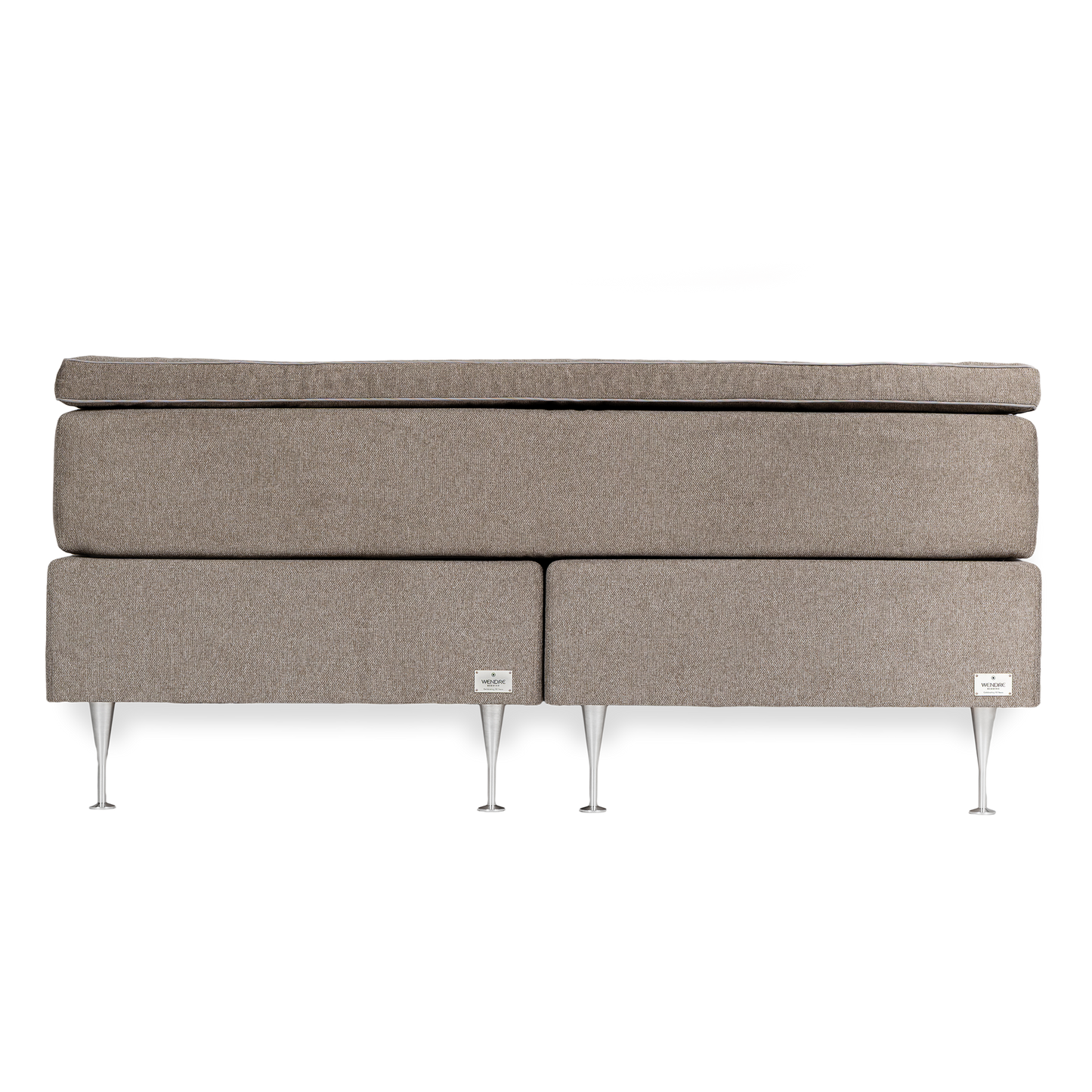 Wendre 90 Limited Edition kontinentinė lova, smėlio spalvos 180x200